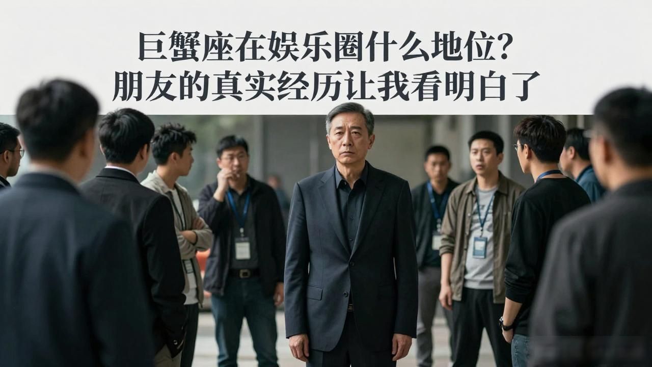 巨蟹座在娱乐圈什么地位？朋友的真实经历让我看明白了